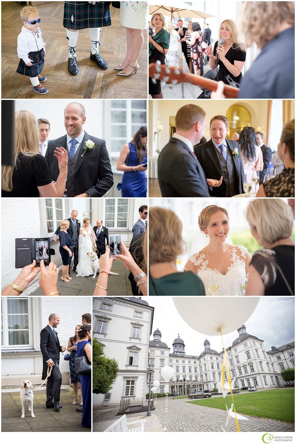 Hochzeitsfotograf Angela Krebs Köln Bonn Düsseldorf NRW Hochzeit auf Schloss Bensberg